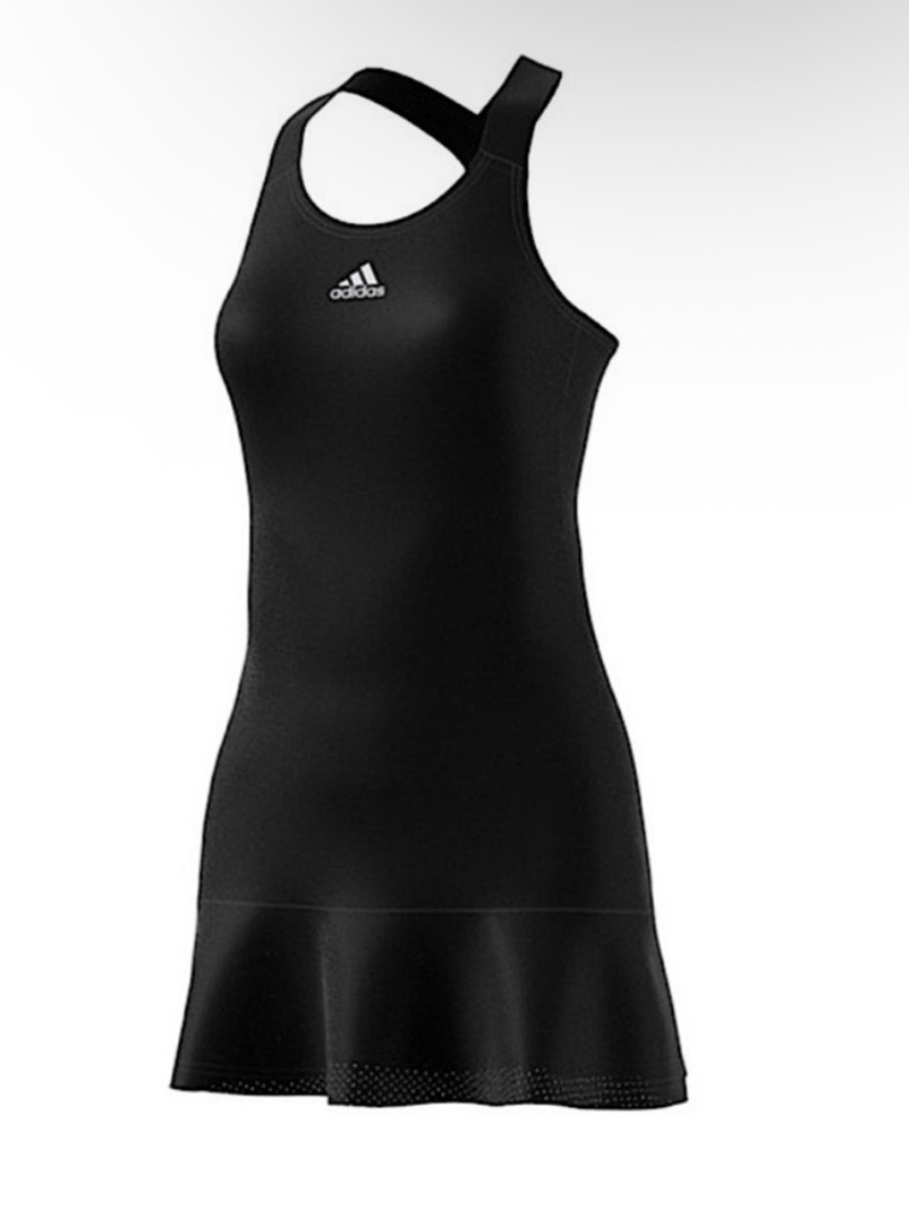 Adidas Women's Black Athletic Tennis Y-Dress